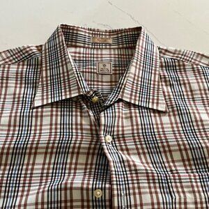 Peter Millar XL button Up Shirt Long Sleeve 100% Cotton